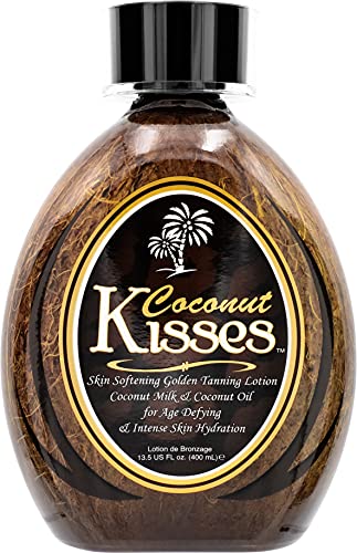 ED HARDY Coconut Kisses Golden Tanning Lotion Cruelty Free, Gluten Free, Mineral Oil & DHA Free for All Skin Types, 1|5