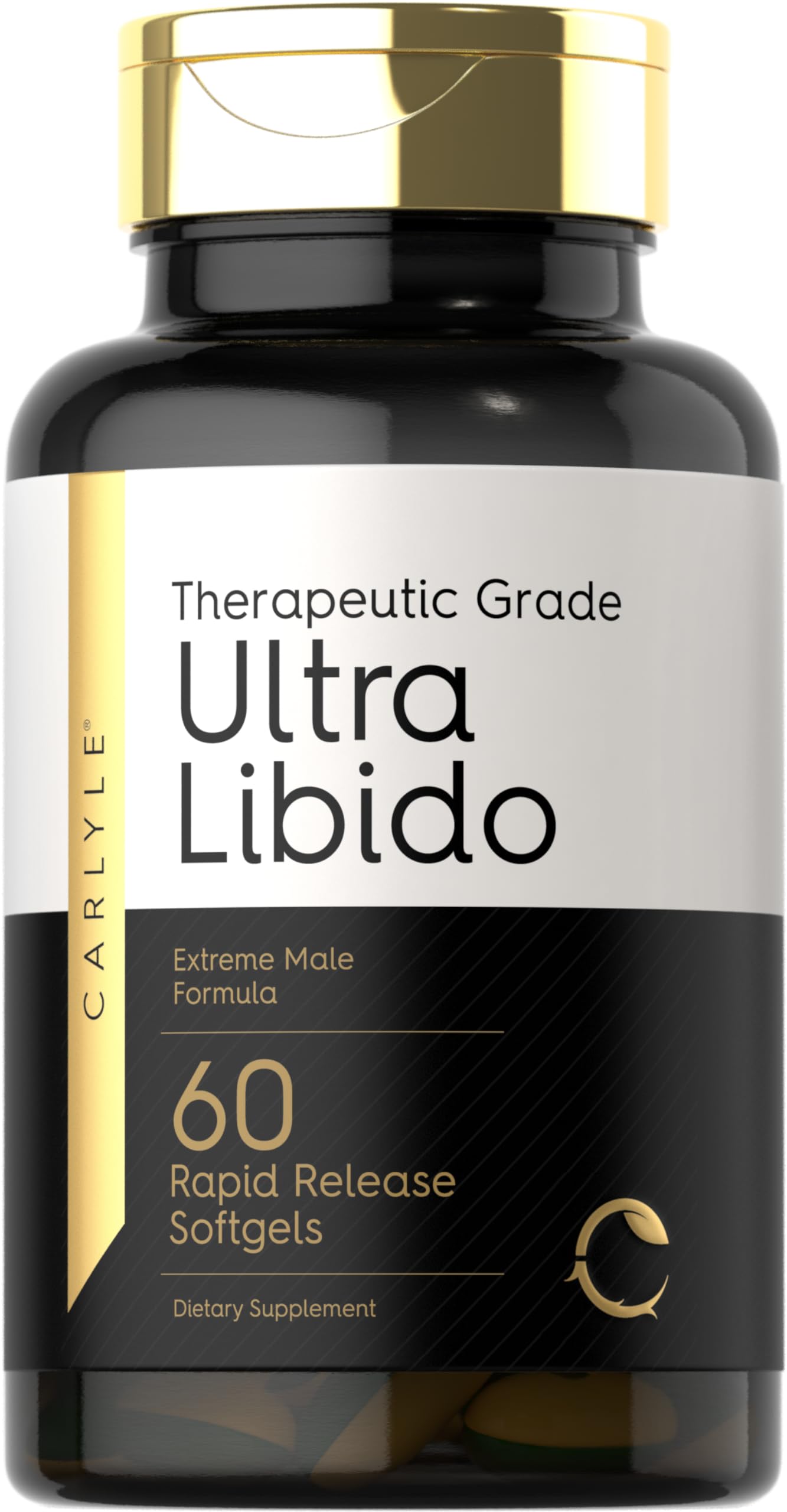 Carlyle Ultra Libido Supplement for Men: Non-GMO & Gluten Free, 60 Softgel Capsules for Men's Extreme Male Formula
| Ca