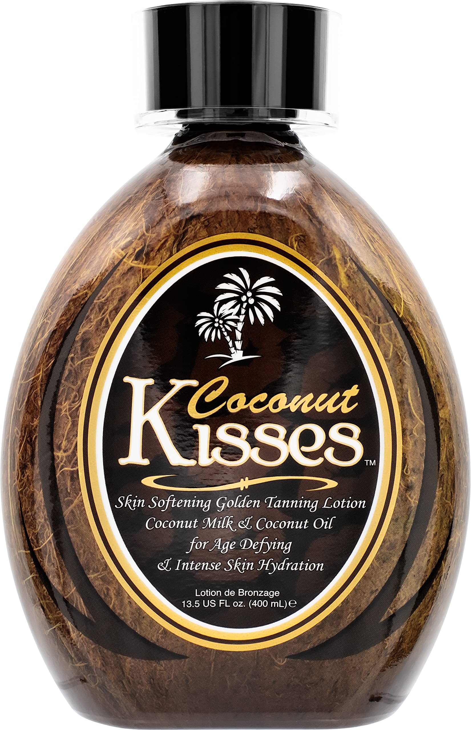 ED HARDY Coconut Kisses Golden Tanning Lotion Cruelty Free, Gluten Free, Mineral Oil & DHA Free for All Skin Types, 1|5